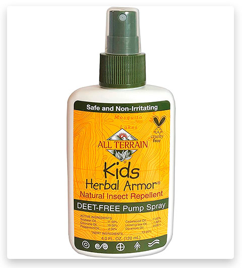 All Terrain Natural Herbal Armor Tick Repellent for Kids
