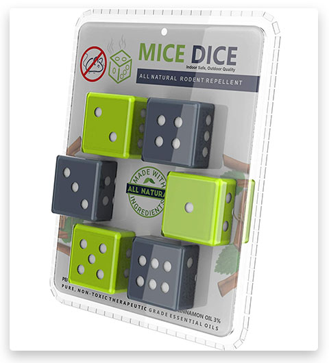 Archetype Eco Peppermint Oil to Repel Mice Dice - Mice Repellent