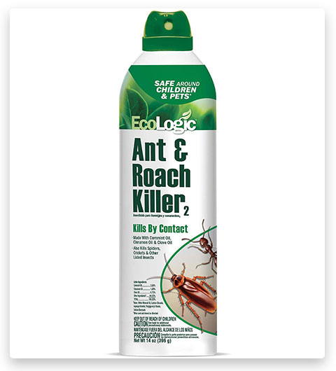 EcoLogic destructeur de fourmis et de cafards en aérosol