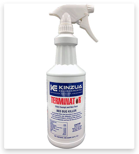 Kinzua Terminator - insecticide en spray contre les punaises de lit, les cafards, les puces et les fourmis.