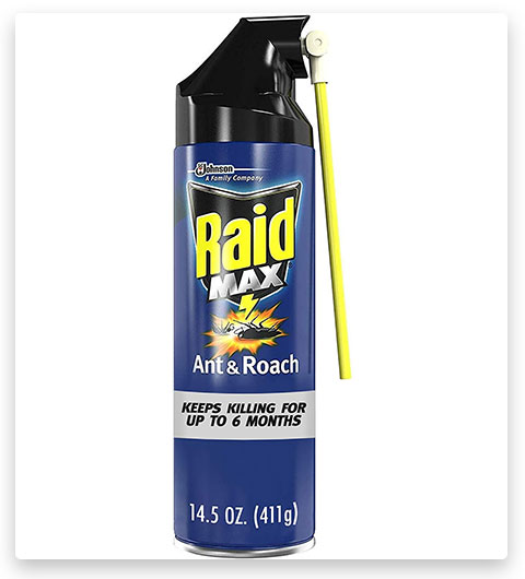Raid Max Spray para hormigas y cucarachas