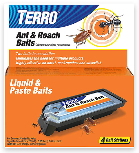 Stazioni esca per formiche e scarafaggi Terro