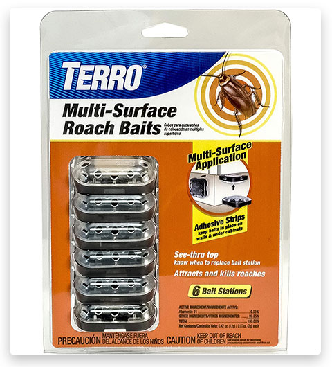 Terro Multi Surface Roach Köderstationen für Schaben