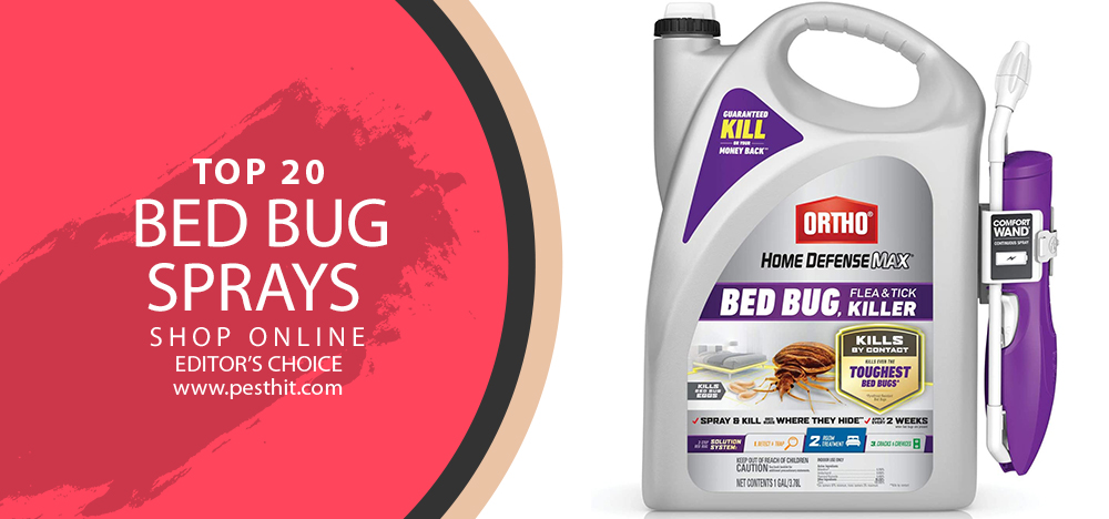 Top 20 Bed Bug Sprays