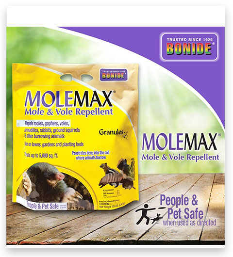 Bonide Molemax Mole & Vole Burrowing Animal Repellent