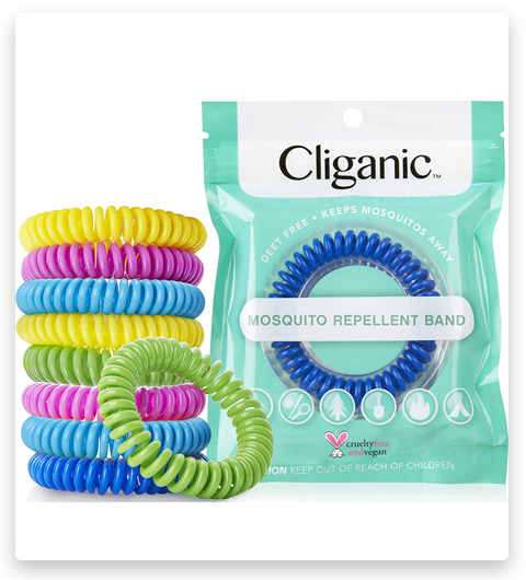Cliganic Natural Mosquito Repellent Bracelet 