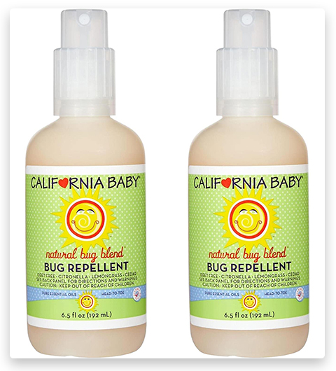 Spray anti-moustiques naturel à base de plantes California Baby