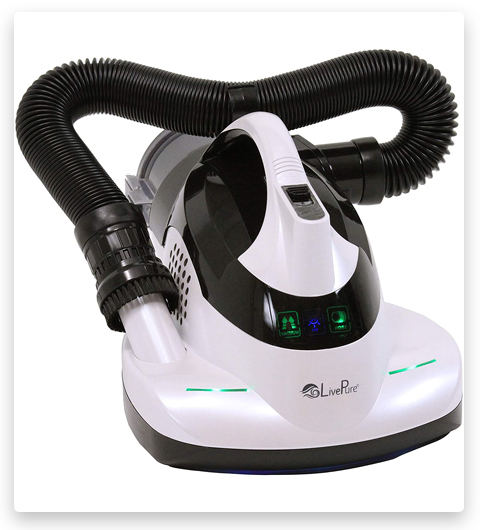 LivePure Ultramite UVC HEPA Allergen Vacuum & Fabric Sanitizer 