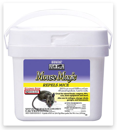Bonide Mouse & Rodent Repellent Scent Packs