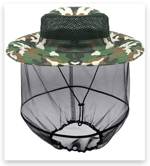 Sombrero con mosquitera Luwint