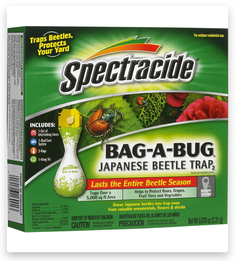 Spectracide Bag-A-Bug Trampa para escarabajos japoneses 