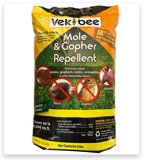 Vekibee Mole and Gopher Repellent