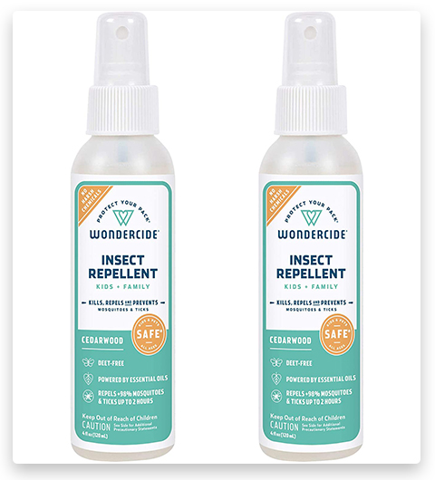 Wondercide - Mosquito, Tick, Fly, and Insect Repellent with Natural