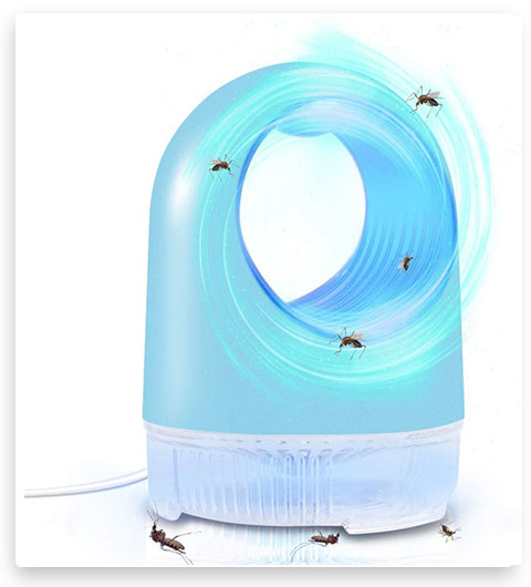 GLOUE Bug Zapper Inhalator, Moskito-Falle mit superleiser elektronischer Tötung