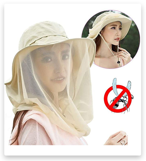 Chapeau anti-moustiques Od-sport avec moustiquaire cachée