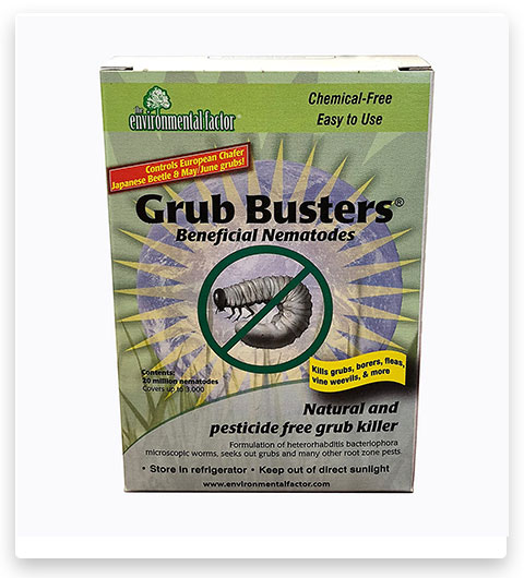 10 Million Beneficial Nematodes, Nema Globe Grub Buster for Pest Control