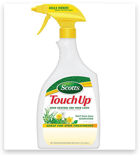 Scotts TouchUp para el control de las malas hierbas del césped