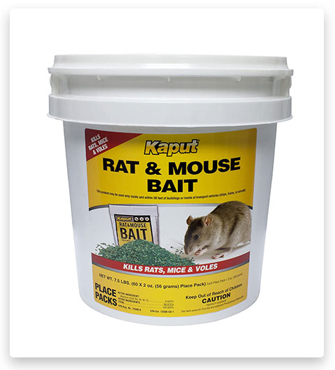 Cebo para ratas y ratones Kaput