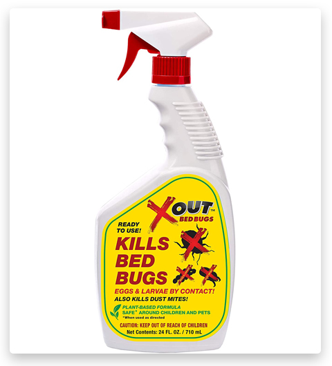 X-Out Spray anti acari della polvere e anti pulci 