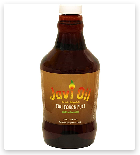  Javi Oil Citronella Tiki Torch Fuel Refill 