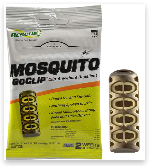 ¡Rescate! Repelente de mosquitos GoClip 