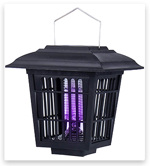 YIER Solar-Powered Outdoor Insect Killer/Bug Zapper