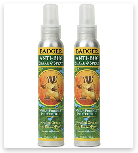 Badger - Agitazione e spray anti-insetti
