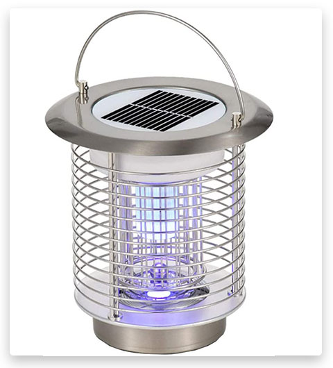 GutReise Solar Electric Bugs Fly Mosquito Light Lamp