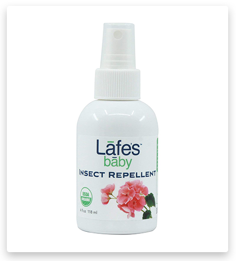 Lafe's Baby Natural Body Care Organic Insect Repellent
