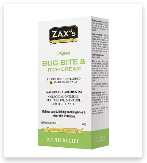Zax’s Original Bug Bite & Anti-Itch Cream