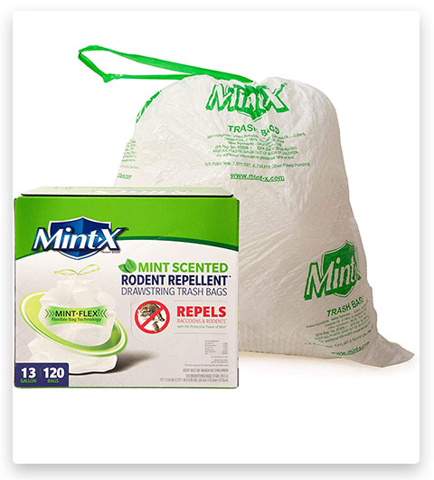 Mint-X MintFlex Rodent Repellent Trash Bags