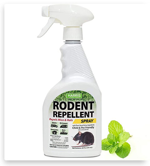 Harris Peppermint Oil Mice & Rodent Repellent Spray