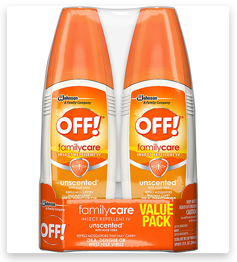 OFF! Repellente per insetti e zanzare per la famiglia