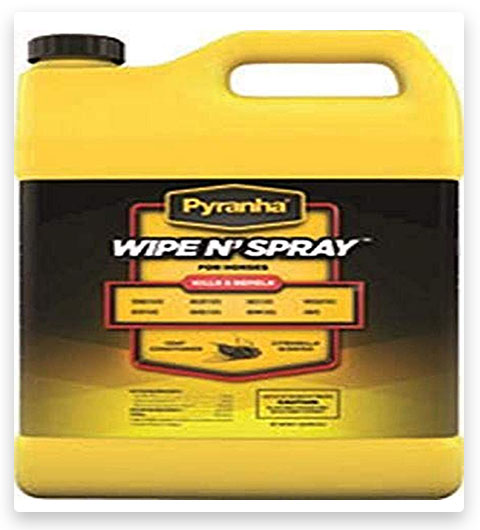 Pyranha Wipe N'Spray Fly Protection Spray for Horses