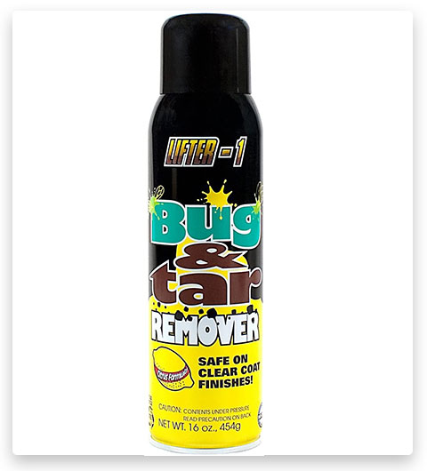 Lifter-1 Bug & Tar Removers Tough Bugs and Tar from Automobiles