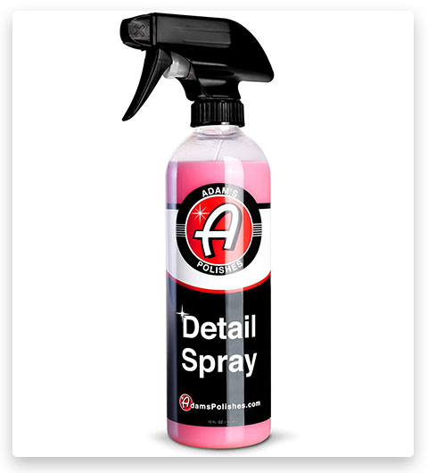 Adam's Detail Spray - Quick Waterless Detailer Spray for Car