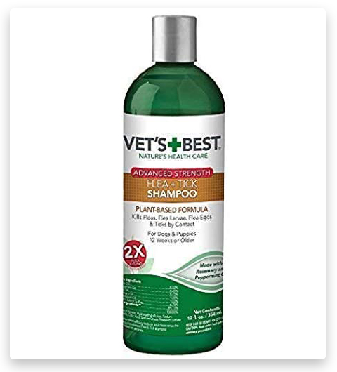 Vet's Best Flea and Tick Advanced Strength Shampoo per cani