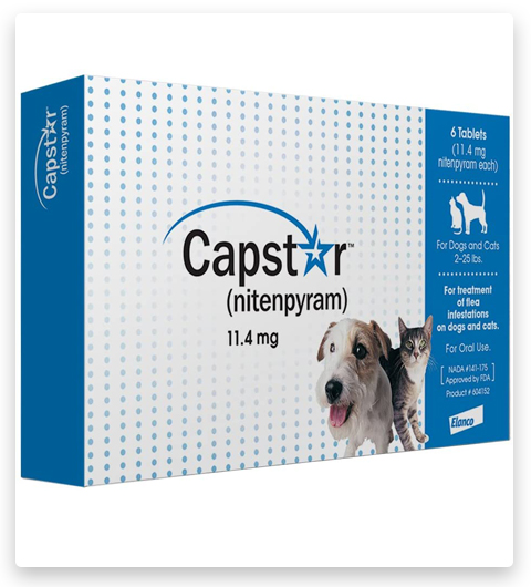 Capstar Fast-Acting Oral Flea Treatment For Dogs