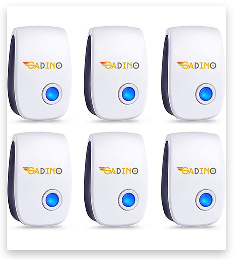 GADINO Ultrasonic Pest Repellent - Indoor Plug, Electronic and Ultrasound Repeller