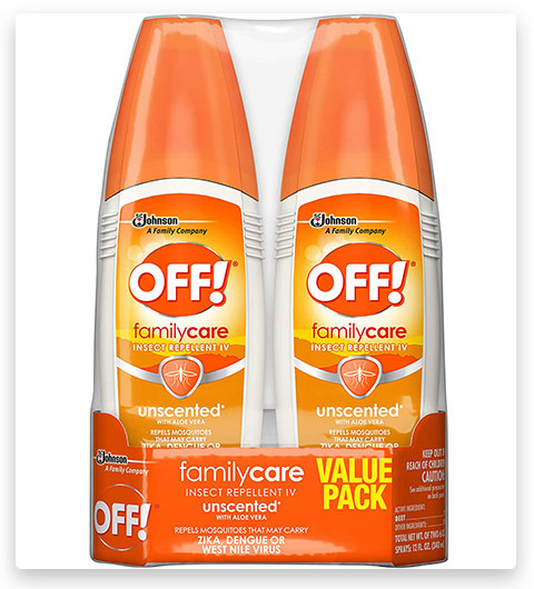 OFF! Repellente per insetti e zanzare per la famiglia