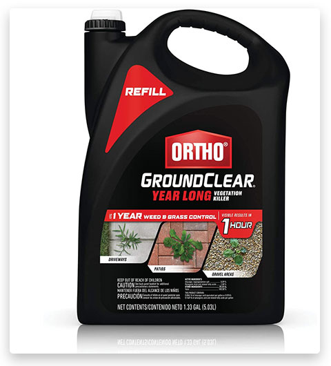 Ortho GroundClear - Remplissage du destructeur de végétation pour toute l'année