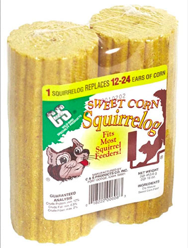 C & S Products Sweet Corn Squirrelog