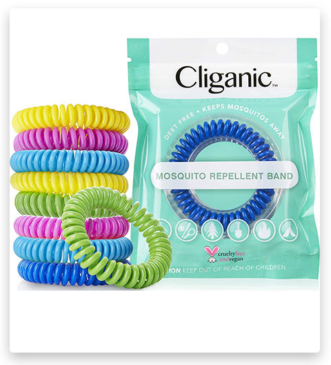Bracelet anti-moustiques naturel Cliganic