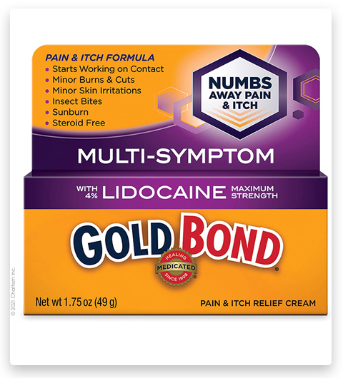 Gold Bond Pain & Itch Relief Cream with Lidocaine