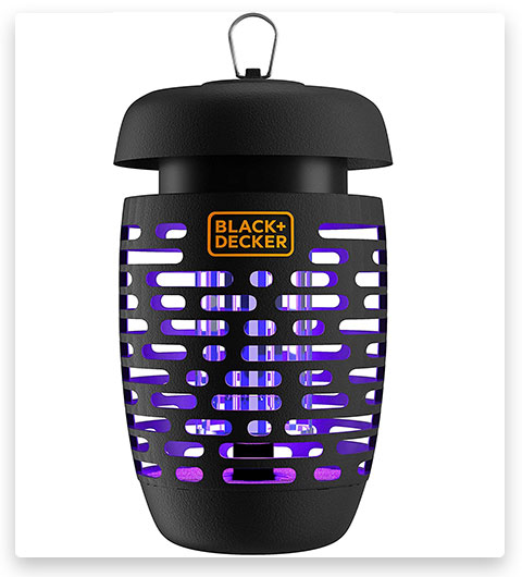 BLACK+DECKER Bug Zapper Electric Insect Control For Flies, Gnats, Mosquitoes & Others