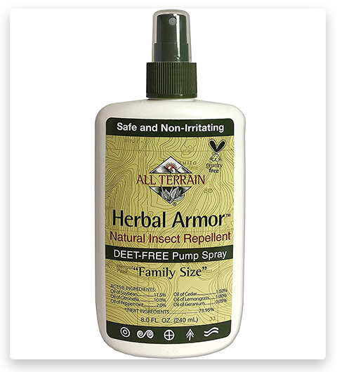 Répulsif naturel pour insectes All Terrain Herbal Armor