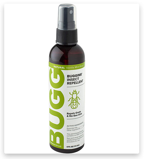 BUGGINS Repellente naturale per insetti 0% DEET