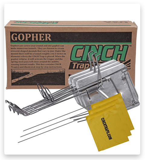Cinch Traps-Medium Gopher Trap Kit