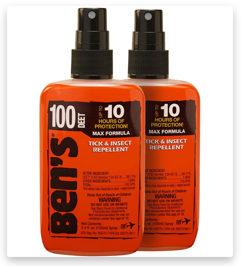 Ben's 100 Insect Repellent Pack 