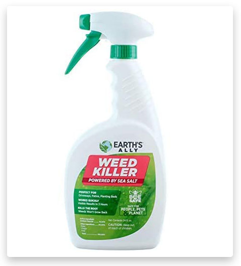 Earth's Ally herbicide en spray pour mauvaises herbes et gazon
